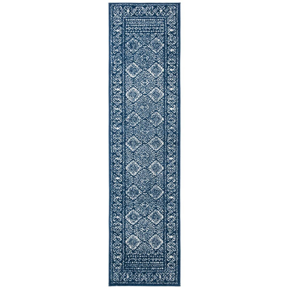 Callista Southwestern Navy/Ivory Area Rug Bungalow Rose Rug Size: Runner 2' x 15'